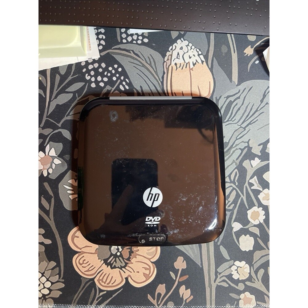 HP Slim Top-Load DVD-ROM Drive 8X External USB rm475e